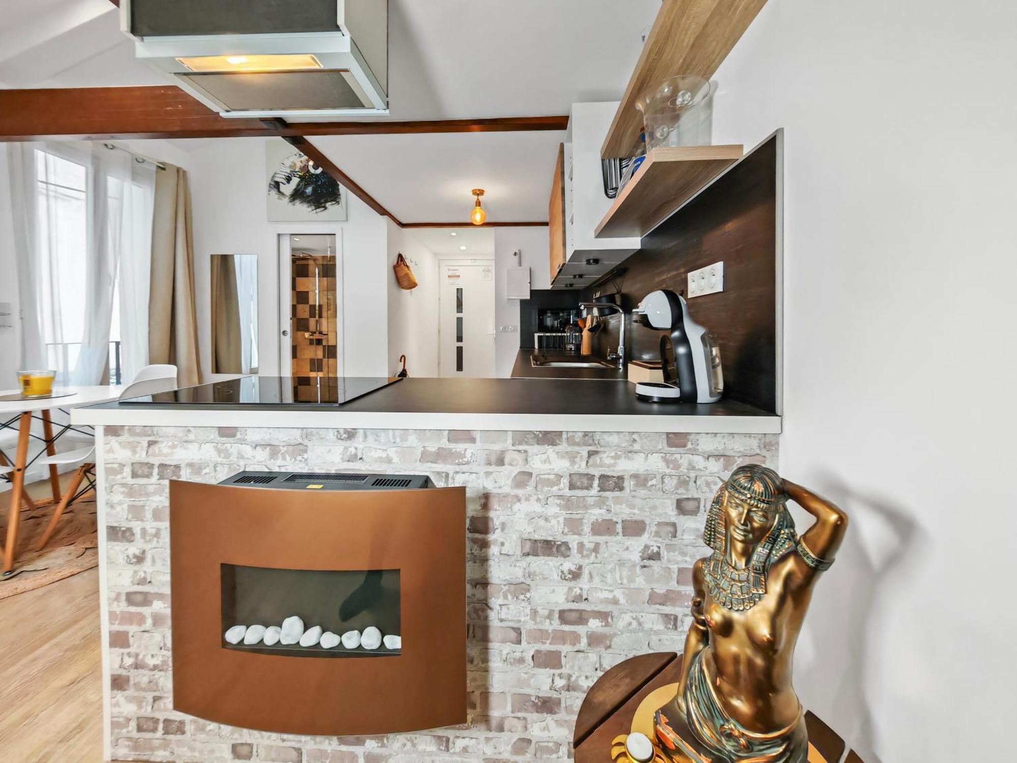 Le Pré-Saint-Gervais Loft Duplex A 2 Min De Paris - Parking Gratuit 아파트 외부 사진